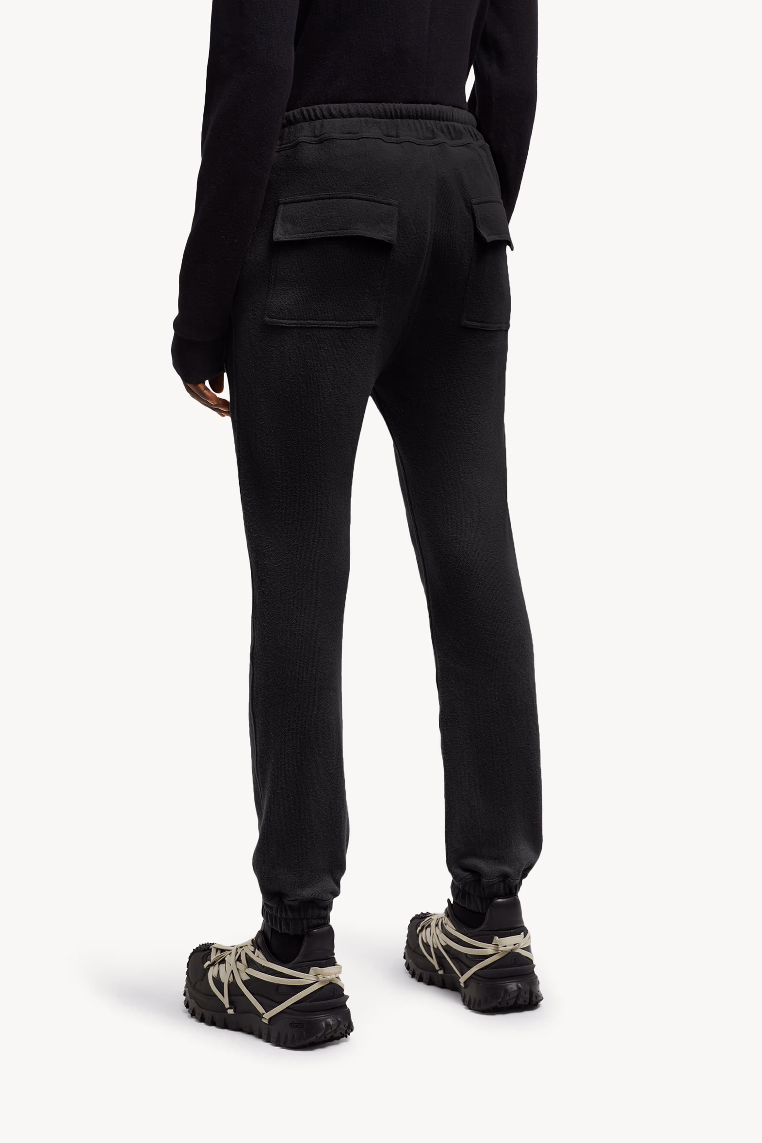 Pantalones deportivos de algodón Moncler + Rick Owens De Género Neutro Negro Moncler 5